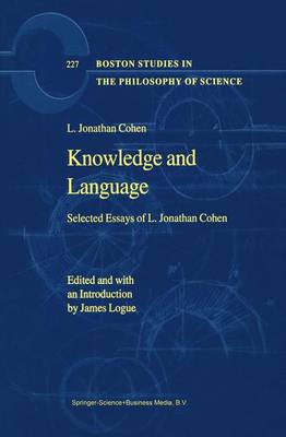 Cover of Knowledge and Language