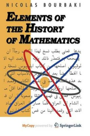 Cover of Elements of the History of Mathematics