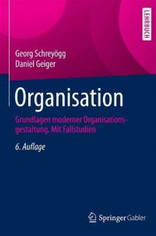 Cover of Organisation