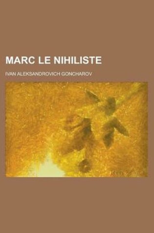 Cover of Marc Le Nihiliste