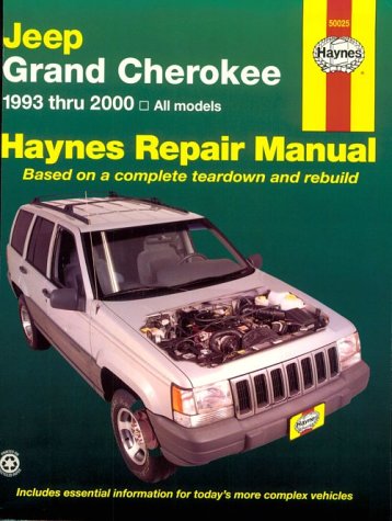 Book cover for Jeep Grand Cherokee Automotive Repair Manual
