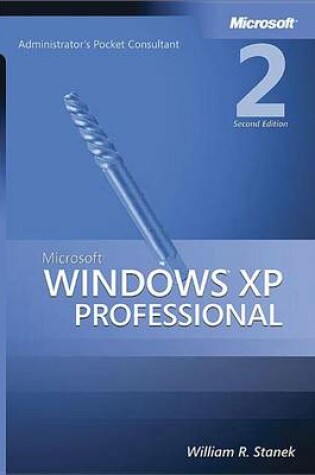 Cover of Microsoft(r) Windows(r) XP Professional Administrator's Pocket Consultant