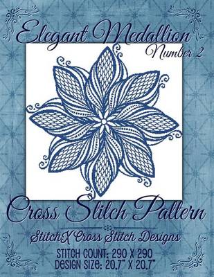 Book cover for Elegant Medallion 2 Cross Stitch Pattern
