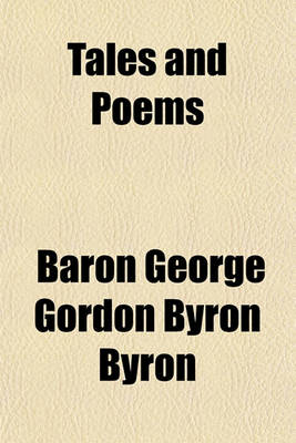 Book cover for Tales and Poems