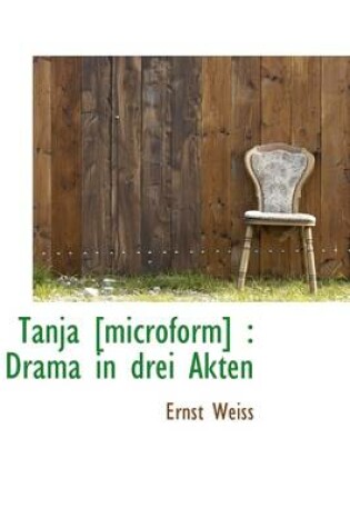 Cover of Tanja [Microform]