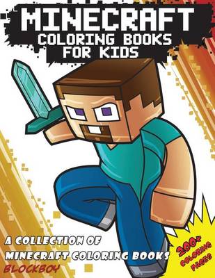Book cover for Minecraft Coloring Books for Kids
