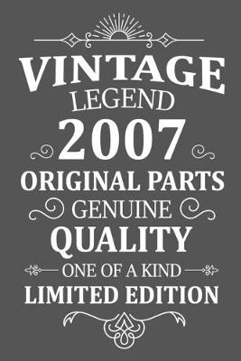 Book cover for Vintage Legend 2007 Original Parts