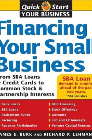 Cover of Financing Your Small Business