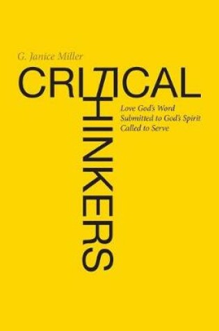 Cover of Critical Thinkers