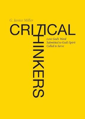 Cover of Critical Thinkers