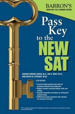 Cover of Pass Key to the New SAT, 10th Edition
