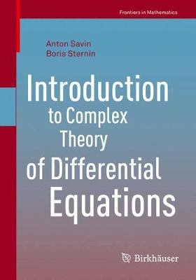 Cover of Introduction to Complex Theory of Differential Equations