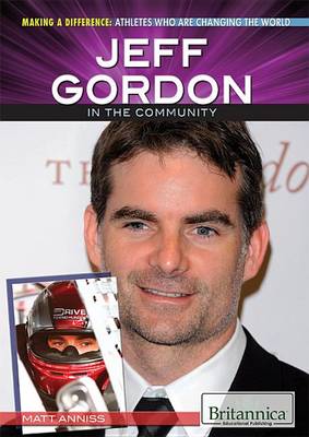 Book cover for Jeff Gordon in the Community