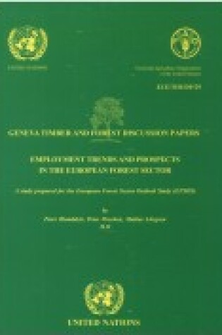 Cover of Employment Trends and Prospects in the European Forest Sector