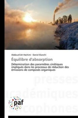 Cover of Equilibre d'Absorption