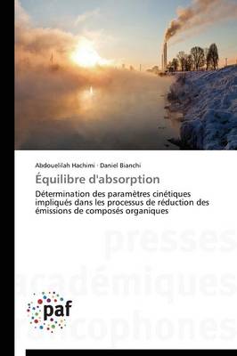 Book cover for Equilibre d'Absorption