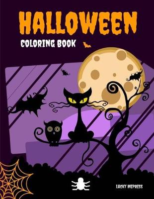 Book cover for Halloween Coloring Book