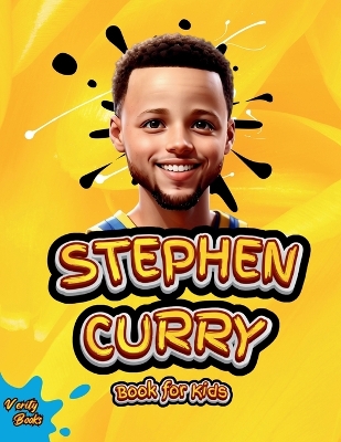 Book cover for Stephen Curry Book for Kids