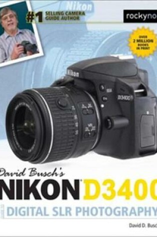 Cover of David Busch's Nikon D3400 Guide to Digital Slr Photography