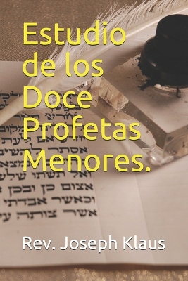 Book cover for Estudio de los Doce Profetas Menores.