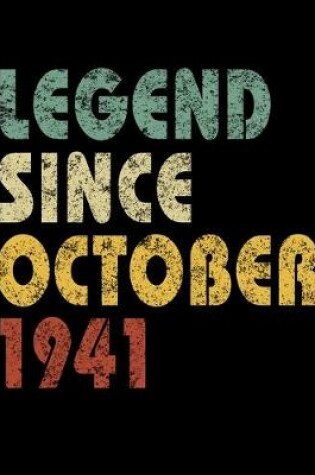 Cover of Legend Since October 1941