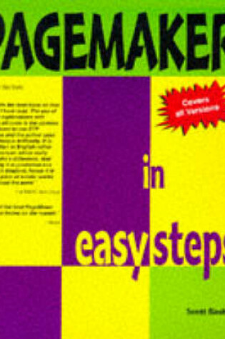 Cover of PageMaker in Easy Steps