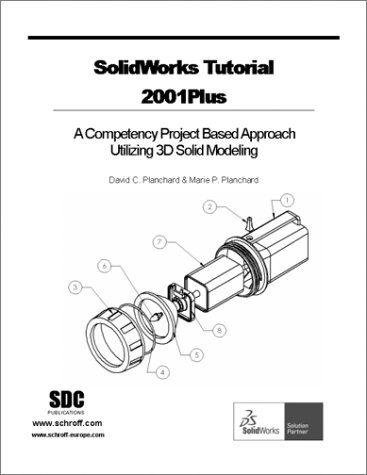 Book cover for Solidworks Tutorial 2001plus