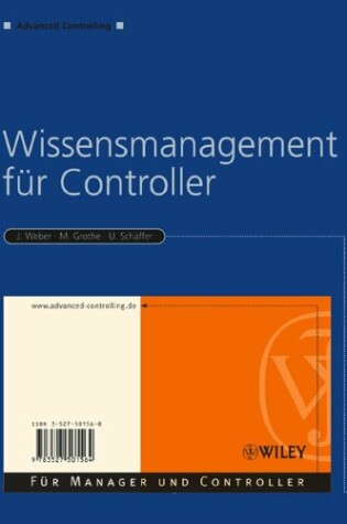 Cover of Wissensmanagement Fur Controller