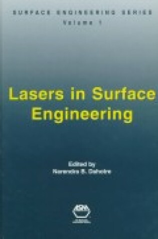 Cover of Lasers in Surface Engineering