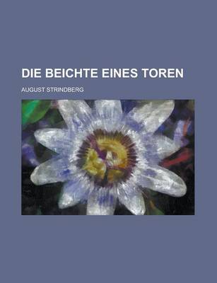 Book cover for Die Beichte Eines Toren