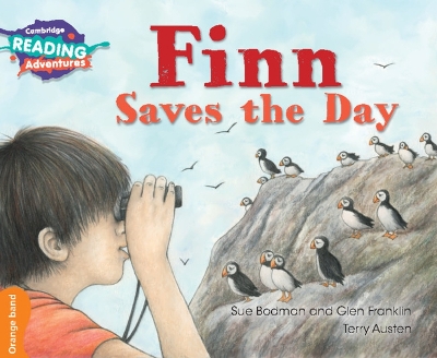 Book cover for Cambridge Reading Adventures Finn Saves The Day Orange Band