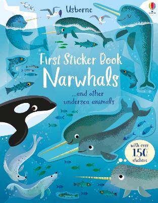 Book cover for First Sticker Book Narwhals