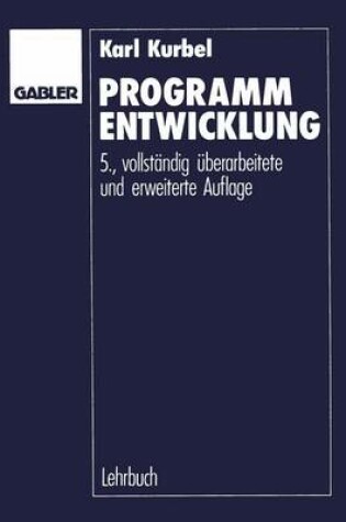 Cover of Programmentwicklung