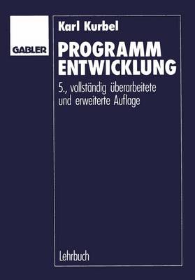 Book cover for Programmentwicklung