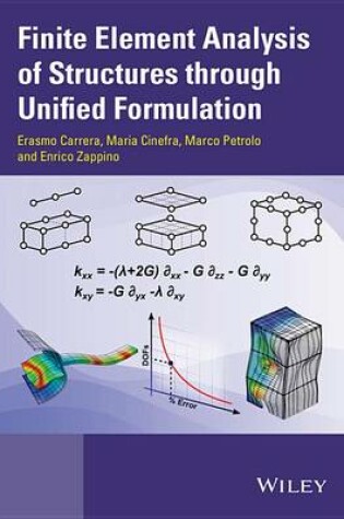 Cover of Finite Element Analysis of Structures through Unified Formulation