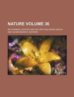 Book cover for Nature Volume 36