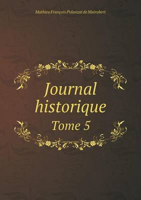 Book cover for Journal historique Tome 5