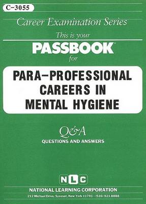 Book cover for Para-Professional Careers in Mental Hygiene