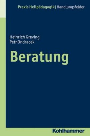 Cover of Beratung in Der Heilpadagogik