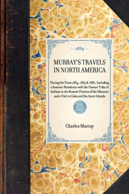 Cover of Murray's Travels in North America