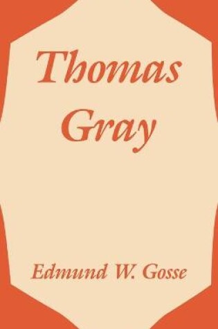 Cover of Thomas Gray