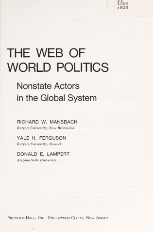 Cover of Web of World Politics