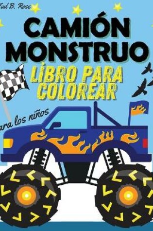 Cover of Camión Monstruo Libro para Colorear para los niños