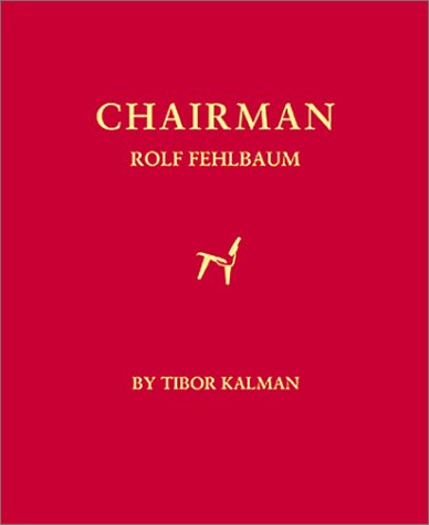 Book cover for Chairman Rolf Fehlbaum