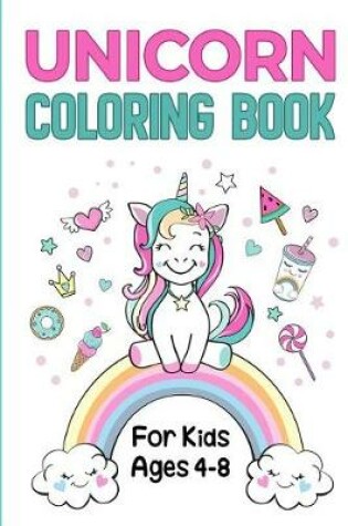 Cover of Unicorn Coloring Book