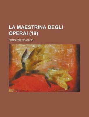 Book cover for La Maestrina Degli Operai (19)