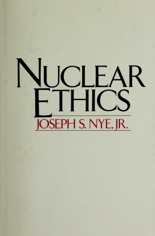 Book cover for Nuclear Ethics