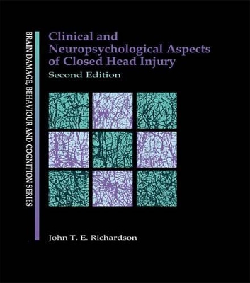 Book cover for Clinical and Neuropsychological Aspects of Closed Head Injury