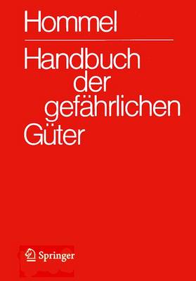 Book cover for Handbuch Der Gefahrlichen Guter. Merkblatter 1613-2071