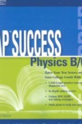 Cover of Ap Success Physics B/C